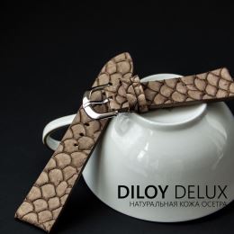 Ремешок Diloy Delux P348 коричневый